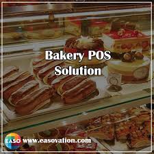 Bakery POS Android app for tablets, designed for various segments including cafes, pizza places, bakeries, ice cream shops, and coffee shops. Features touch screen software for billing counter in bakery shops.
