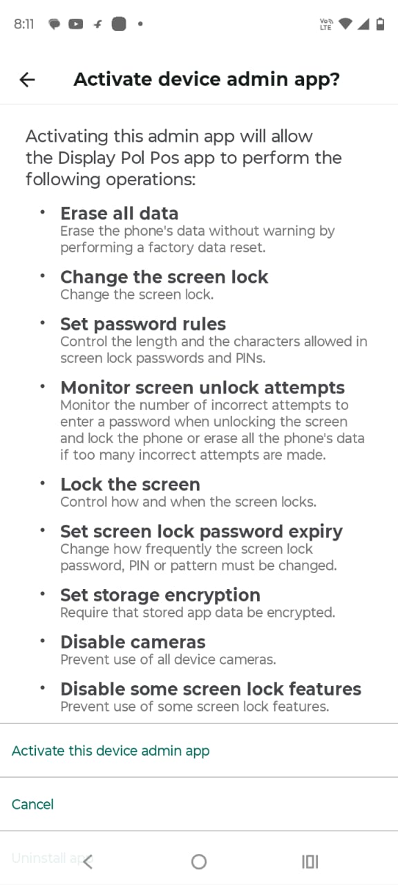 active device admin app