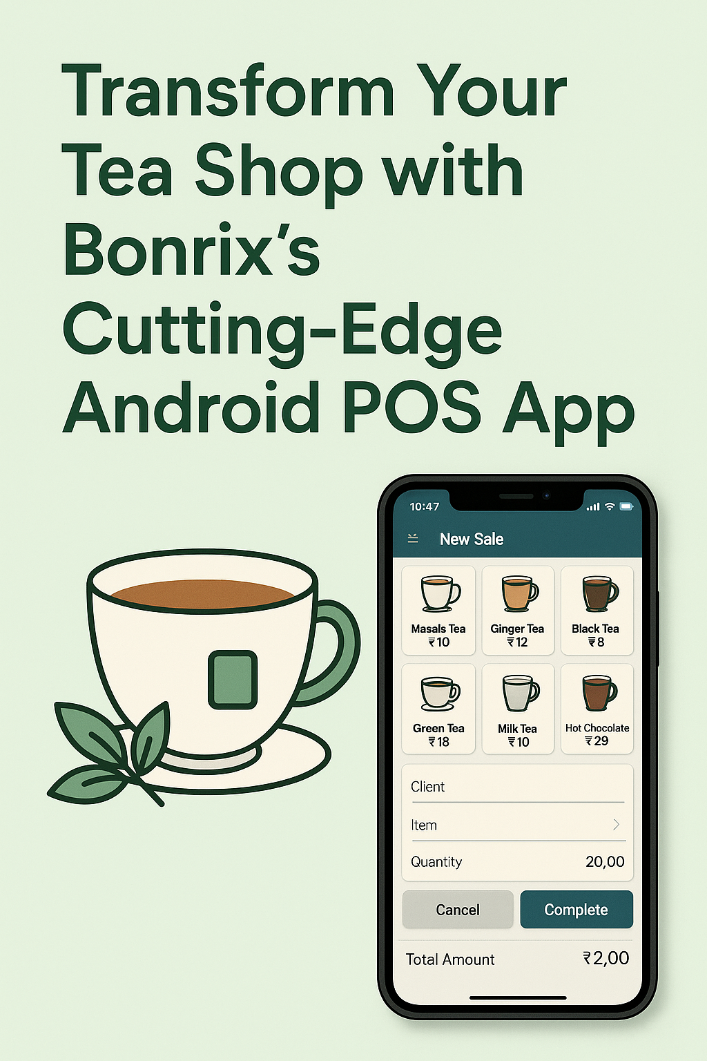 Tea Shop POS App