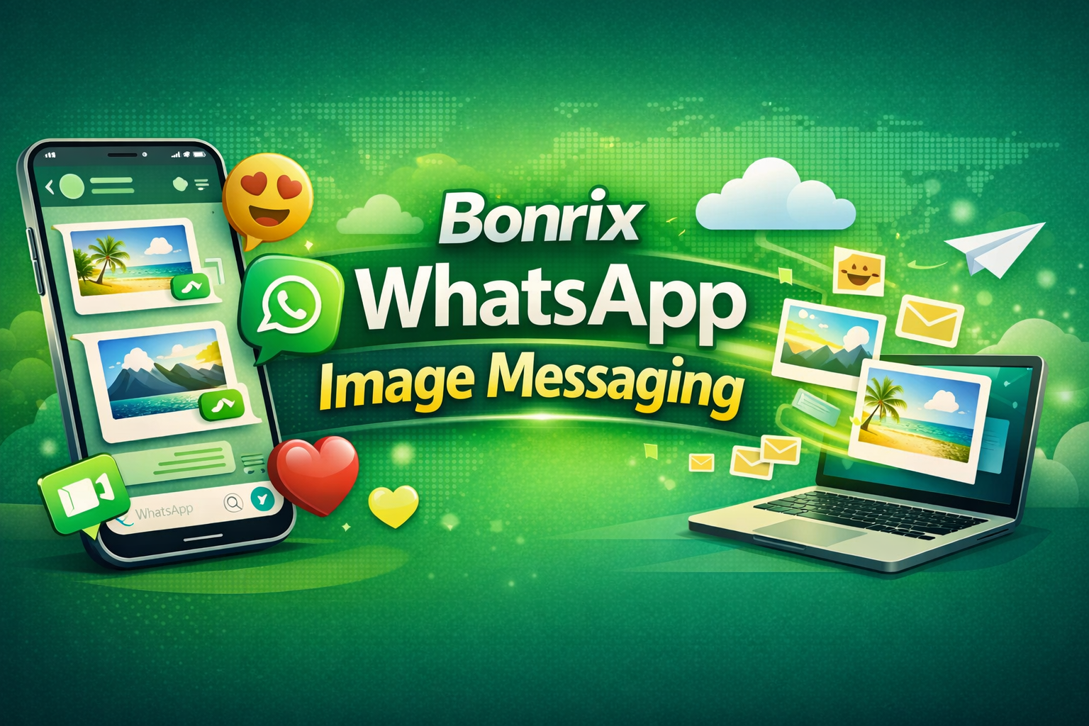 Bonrix WhatsApp Application – Image Templates and Messaging Dashboard