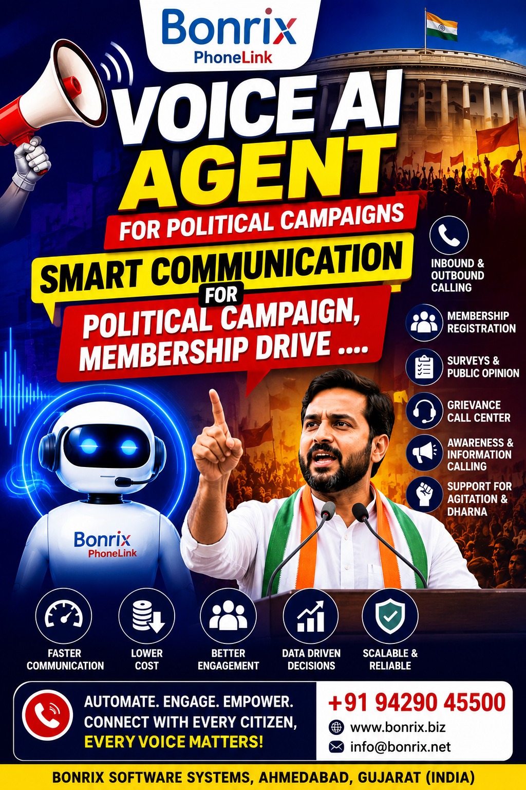 voice ai political campaigns